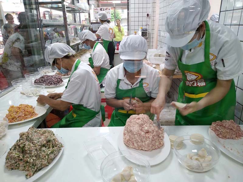 胃口福餃子云吞，全是放心肉，做良心餐飲