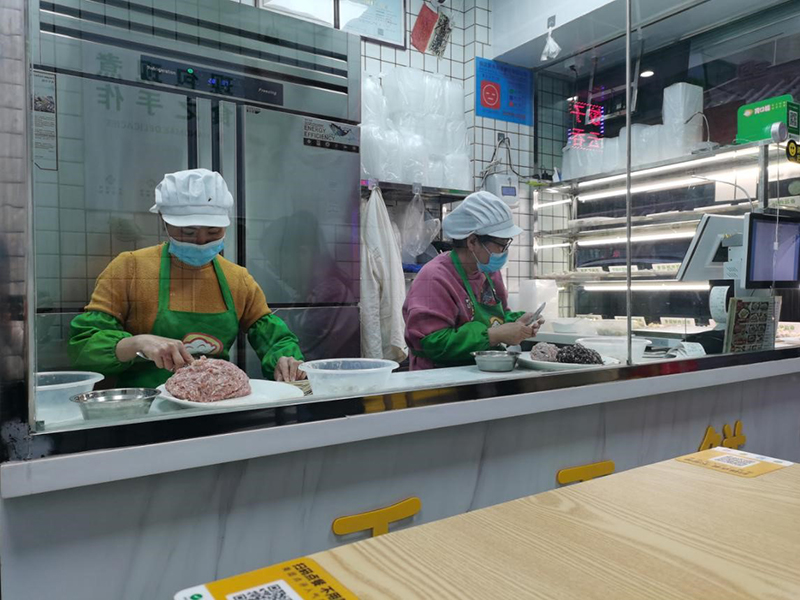 探訪(fǎng)越秀區瑤臺胃口福餃子云吞加盟店